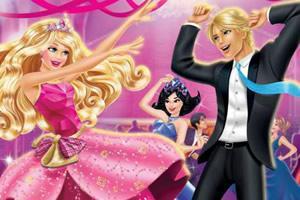 芭比背景图,梦幻童话世界的视觉盛宴